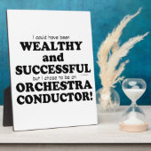 Orchestra Conductor Wealthy & Successy Fotoplatte (Seite)