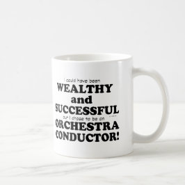 Orchestra Conductor Wealthy & Successy Kaffeetasse
