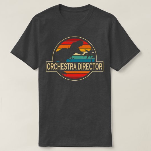Orchestra Director Dinosaur T-Shirt (Design vorne)