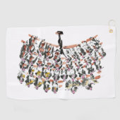 Orchestra Golf Handtücher (Horizontal)