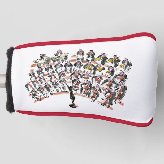 Orchestra Golf Head Covers Headcover (Vorderseite)
