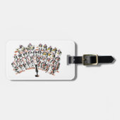 Orchestra Luggage Tags Gepäckanhänger (Vorderseite horizontal)