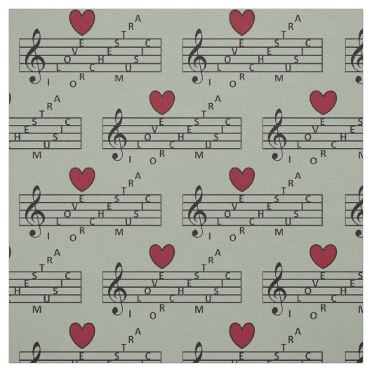 Orchestra Music Fabric Stoff (Muster)
