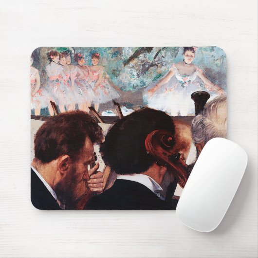 Orchestra Musicians, Edgar Degas Mousepad (Mit Mouse)