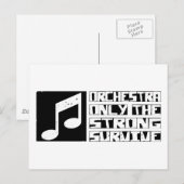 Orchestra Survive Postkarte (Vorne/Hinten)
