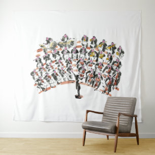 Orchestra Tapestries Wandteppich
