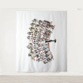 Orchestra Tapestries Wandteppich (Vorderseite)