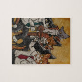 Orchestrale Katzen Puzzle (Horizontal)