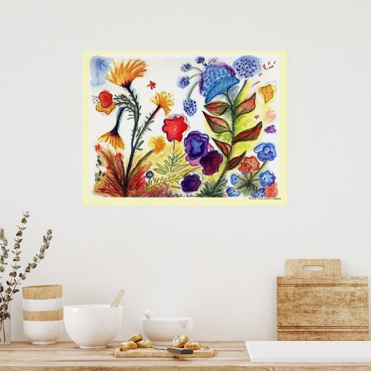 Orchid23, Version 2 Poster (Küche)