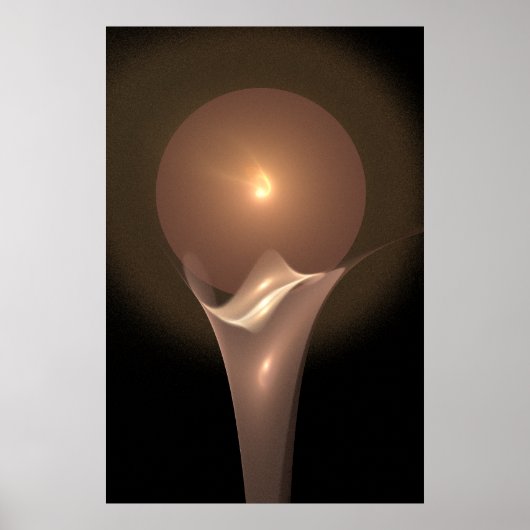 "Orchid and Orb" Poster (Vorne)
