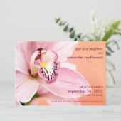 Orchid Ankündigung Datum freihalten (Stehend Vorderseite)