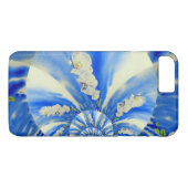 Orchid Aquarellmalerei, Brise, Wolken Mandala Case-Mate iPhone Hülle (Rückseite (Horizontal))