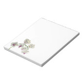 Orchid-Aquarellmalerei Notizblock (Rotiert)