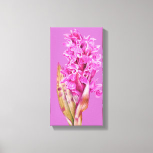 Orchid Art Blume lila rosa Leinwand