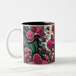 Orchid Art Design Tasse