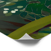 Orchid Art V06 Poster (Ecke)