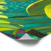 Orchid Art V32 Poster (Ecke)
