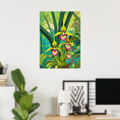 Orchid Art V32 Poster (Heimbüro)