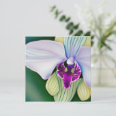 Orchid Beauty Feiertagskarte (Stehend Vorderseite)