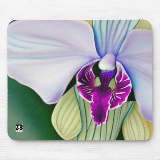 Orchid Beauty Mousepad (Vorne)
