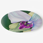 Orchid Beauty Pappteller (Schrägansicht)