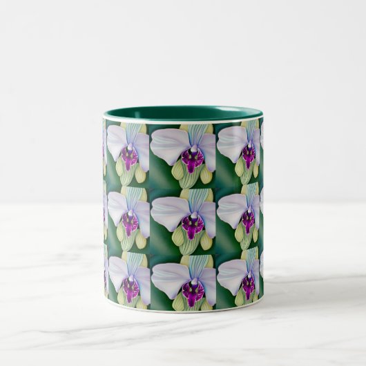 Orchid Beauty Zweifarbige Tasse (Mittel)