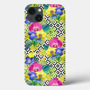 Orchid Begonia And Palm Leaves Case-Mate iPhone Hülle