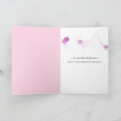 Orchid-Beileid Karte (Innenseite)