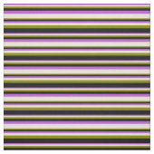 Orchid, Bisque, Green und Black Lines Stoff (Muster)