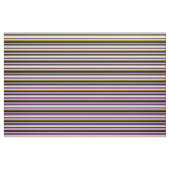 Orchid, Bisque, Green und Black Lines Stoff (Fat Quarter (45,7 x 55,9 cm))