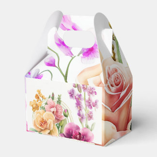 Orchid Blast Favor Box Geschenkschachtel