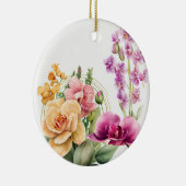 Orchid Blast Keramik Ornament (Rechts)