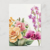 Orchid Blast Postkarte (Vorderseite)