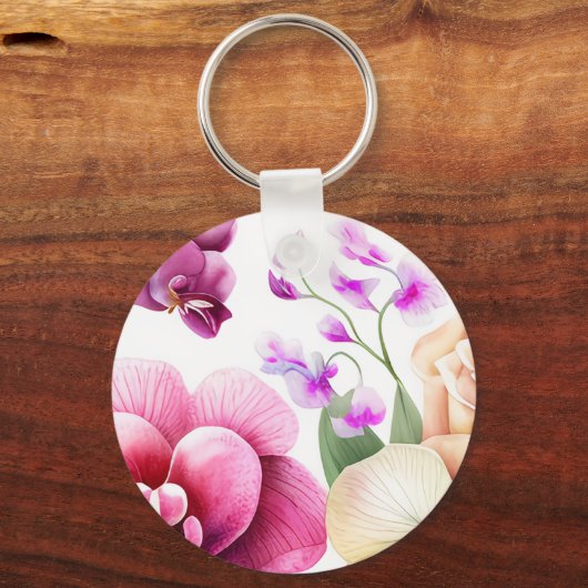 Orchid Blast Schlüsselanhänger (Rückseite)
