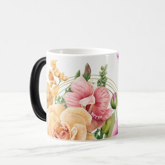 Orchid Blast Verwandlungstasse (Vorderseite Links)