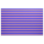 Orchid, Blau, Minzcreme und Schwarz Muster Stoff (Fat Quarter (45,7 x 55,9 cm))