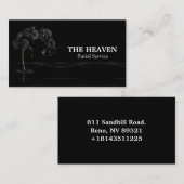 Orchid Bloom Visitenkarte (Vorne/Hinten)