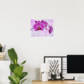 Orchid Blooms Poster (Heimbüro)