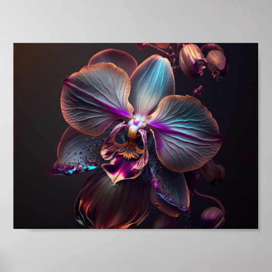 Orchid Blossom Poster (Vorne)