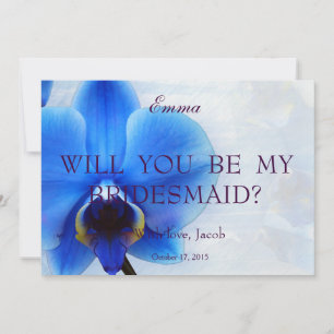 Orchid Blue wird meine Einladung sein