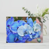 Orchid Blue wird meine Einladung sein (Stehend Vorderseite)