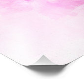 Orchid Blume Aquarell - Rosa wb 02 Fotodruck (Ecke)