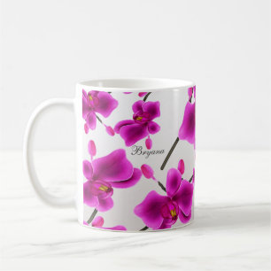Orchid Blume Elegante Flora Kaffeetasse