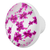 Orchid Blume Elegante Flora Keramikknauf (Rechts)