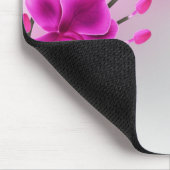 Orchid Blume Elegante Flora Mousepad (Ecke)