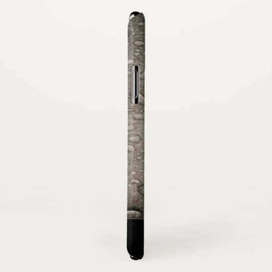 Orchid Blume grau schwarz elegant Case-Mate iPhone Hülle (Hinten/Rechts)