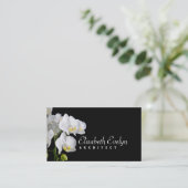 Orchid - Blume hy6767 Visitenkarte (Stehend Vorderseite)