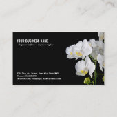 Orchid - Blume hy6767 Visitenkarte (Rückseite)
