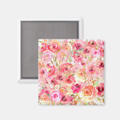 Orchid-Blume Magnet (Vorderseite/Rückseite)