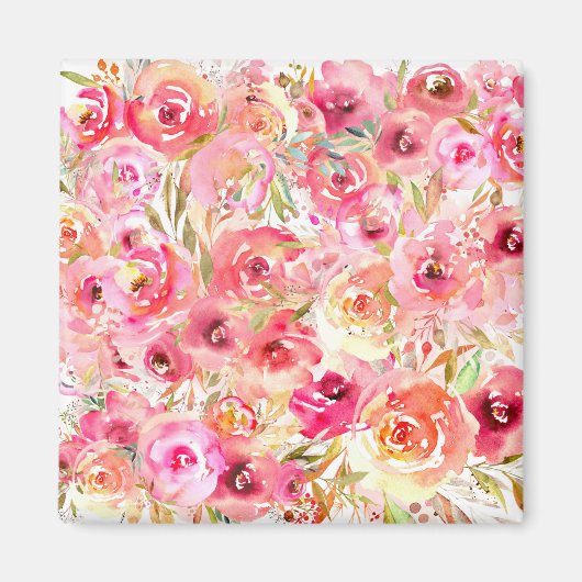 Orchid-Blume Magnet (Vorne)